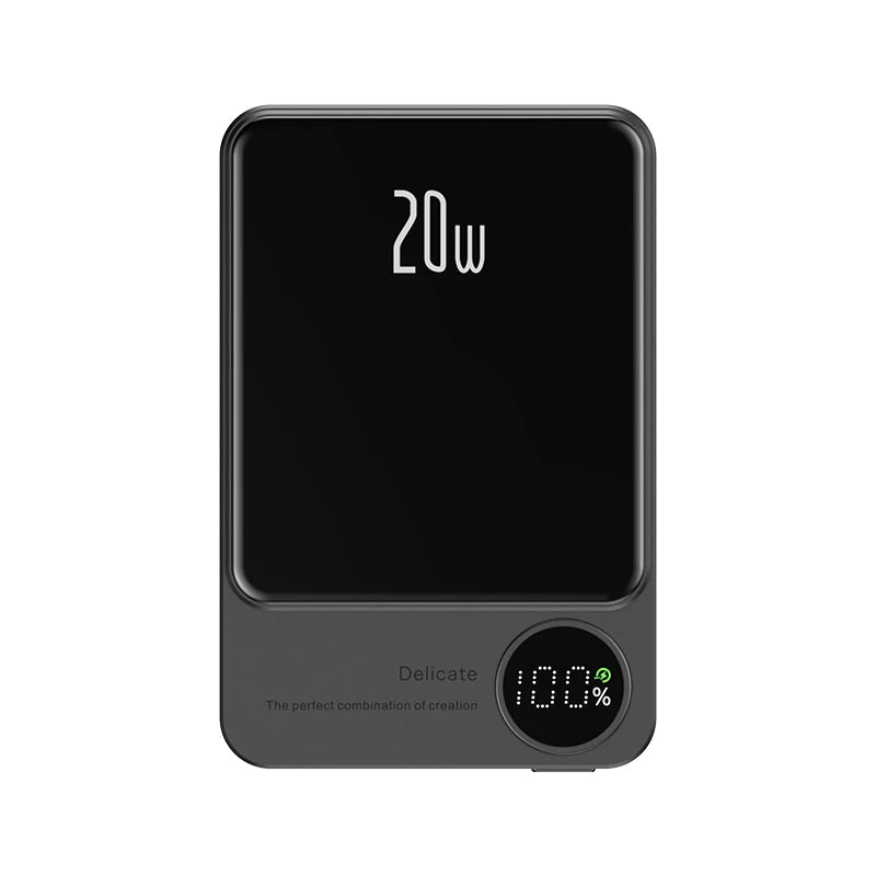10000mAh Magnetic Magsafe Wireless Power Bank – Fast Charger for iPhone 12-16"