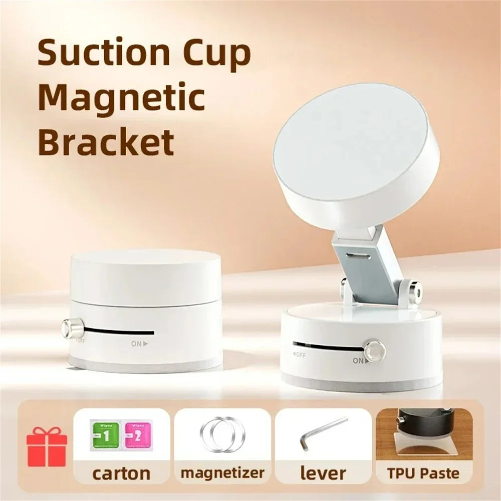 Double sided Magnetic Suction Cup Mobile Phone Holder